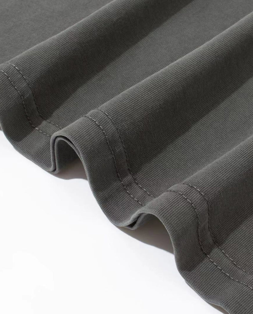 Dark Grey Oversized Vintage T-Shirt