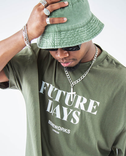 'Future Days' Premium Oversized T-shirt
